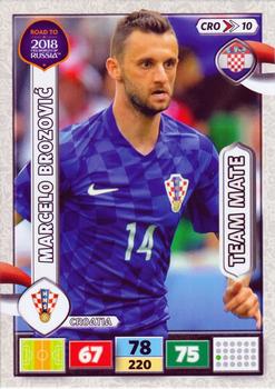 2017 Panini Adrenalyn XL Road to 2018 World Cup #CRO10 Marcelo Brozovic Front