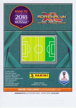 2017 Panini Adrenalyn XL Road to 2018 World Cup #ARG16 Sergio Aguero Back