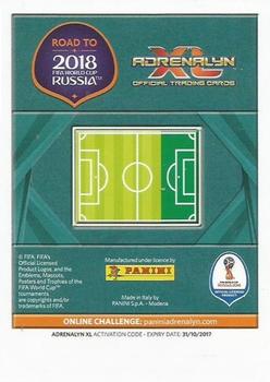 2017 Panini Adrenalyn XL Road to 2018 World Cup #COL06 Falcao Back