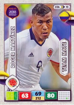2017 Panini Adrenalyn XL Road to 2018 World Cup #COL15 Roger Martinez Front