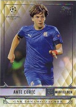 2017 Topps UEFA Champions League Showcase - Gold #96 Ante Coric Front