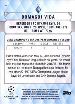 2017 Topps UEFA Champions League Showcase - Champions #77 Domagoj Vida Back