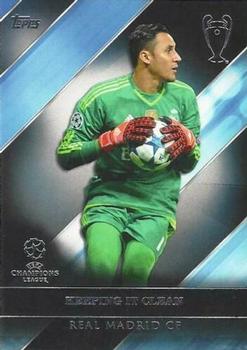 2017 Topps UEFA Champions League Showcase - Road to Victory #RM-3 Keylor Navas Front