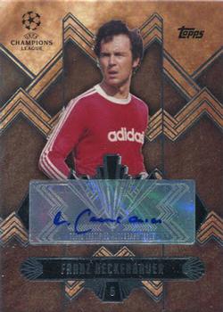 2017 Topps UEFA Champions League Showcase - Touch of Class Autographs #TCA-FB Franz Beckenbauer Front