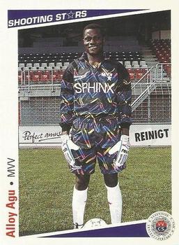 1991-92 Shooting Stars Dutch League #96 Alloy Agu Front
