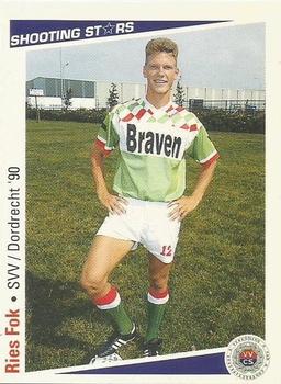 1991-92 Shooting Stars Dutch League #177 Ries Fok Front