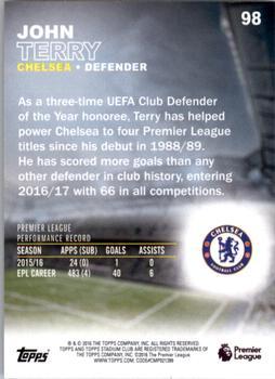 2016 Stadium Club Premier League - First Day Issue #98 John Terry Back