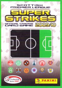 2009 Panini Scottish Premier League Super Strikes #NNO Francisco Sandaza Back
