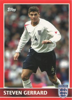 2005 Topps England #29 Steven Gerrard Front
