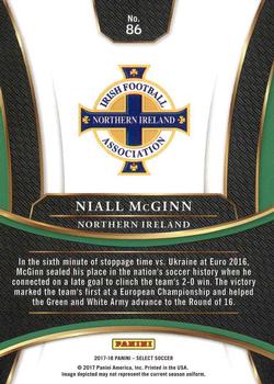 2017-18 Panini Select #86 Niall McGinn Back