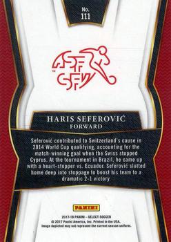2017-18 Panini Select #111 Haris Seferovic Back