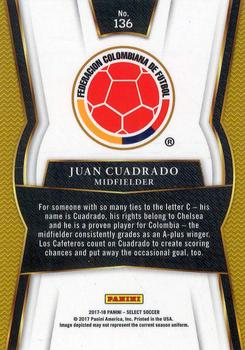 2017-18 Panini Select #136 Juan Cuadrado Back