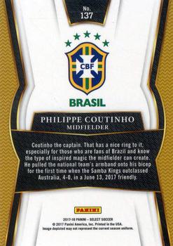 2017-18 Panini Select #137 Philippe Coutinho Back