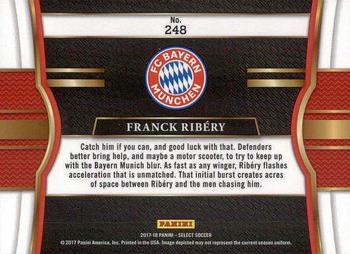 2017-18 Panini Select #248 Franck Ribery Back