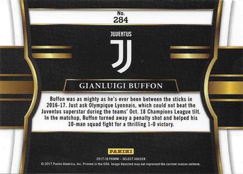 2017-18 Panini Select #284 Gianluigi Buffon Back