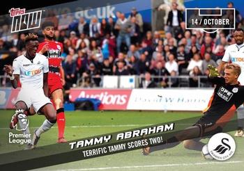 2017-18 Topps Now Premier League #37 Tammy Abraham Front