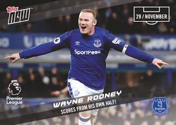2017-18 Topps Now Premier League #68 Wayne Rooney Front