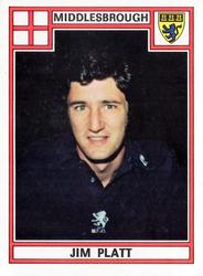 1977-78 Panini Football 78 (UK) #246 Jim Platt Front