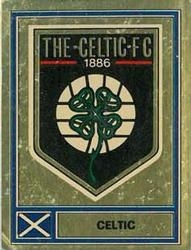 1977-78 Panini Football 78 (UK) #412 Celtic Club Badge Front