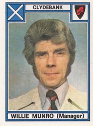 1977-78 Panini Football 78 (UK) #468 Willie Munro Front