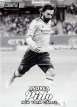 2017 Stadium Club MLS - Black & White #11 Andrea Pirlo Front