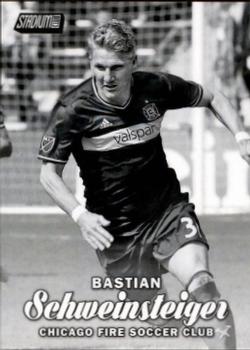 2017 Stadium Club MLS - Black & White #25 Bastian Schweinsteiger Front