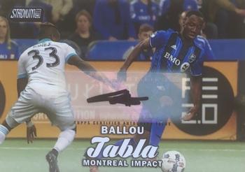 2017 Stadium Club MLS - Autographs #61 Ballou Tabla Front