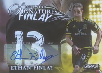 2017 Stadium Club MLS - Lone Star Signatures #LSS-EF Ethan Finlay Front