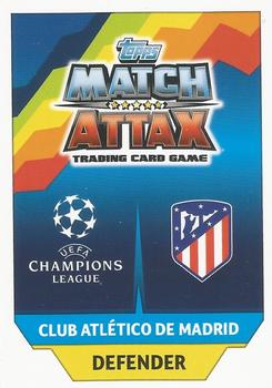 2017-18 Topps Match Attax UEFA Champions League #41 Diego Godín Back