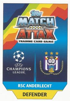 2017-18 Topps Match Attax UEFA Champions League #273 Dennis Appiah Back