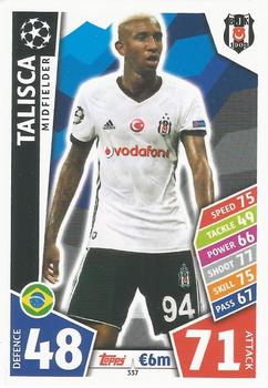2017-18 Topps Match Attax UEFA Champions League #337 Talisca Front