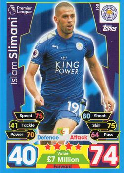 2017-18 Topps Match Attax Premier League #160 Islam Slimani Front