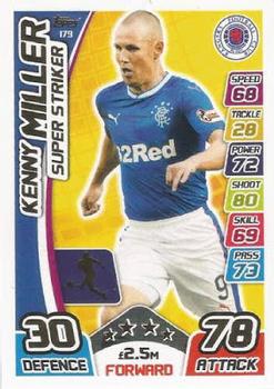 2017-18 Topps Match Attax SPFL #179 Kenny Miller Front