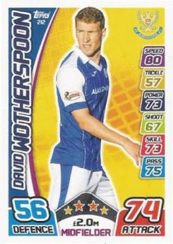 2017-18 Topps Match Attax SPFL #212 David Wotherspoon Front