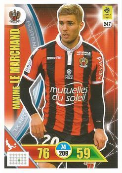 2017-18 Panini Adrenalyn XL Ligue 1 #247 Maxime Le Marchand Front