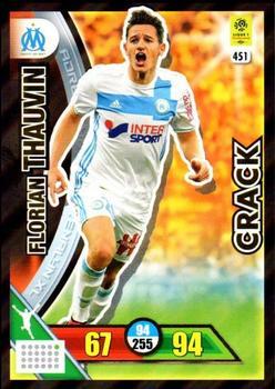 2017-18 Panini Adrenalyn XL Ligue 1 #451 Florian Thauvin Front