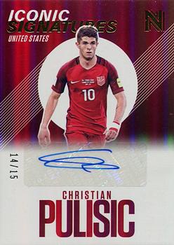 2017 Panini Nobility - Iconic Signatures #IS-CP Christian Pulisic Front