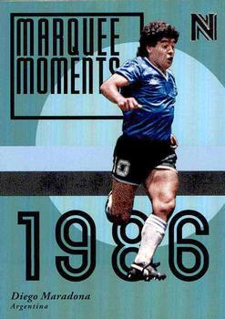 2017 Panini Nobility - Marquee Moments #1 Diego Maradona Front