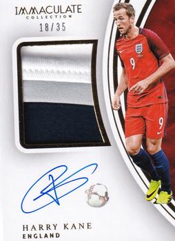 2017-18 Panini Immaculate Collection - Premium Patch Autographs #PP-HK Harry Kane Front