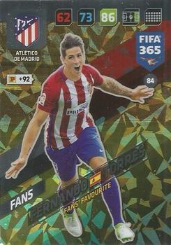 2017-18 Panini Adrenalyn XL FIFA 365 #84 Fernando Torres Front