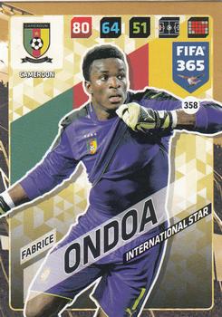 2017-18 Panini Adrenalyn XL FIFA 365 #358 Fabrice Ondoa Front