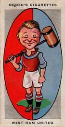 1933 Ogden’s Cigarettes AFC Nicknames #49 West Ham United Front