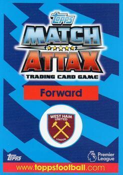 2017-18 Topps Match Attax Premier League - Limited Edition Bronze #LE7B Javier Hernandez Back