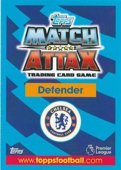 2017-18 Topps Match Attax Premier League - Mega Tin Exclusives : Defensive Heroes #MT3 Cesar Azpilicueta Back