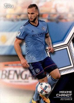 2018 Topps MLS #156 Maxime Chanot Front