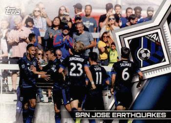 2018 Topps MLS #196 San Jose Earthquakes Front