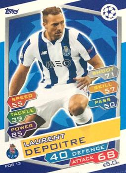 2016-17 Topps Match Attax UEFA Champions League - FC Porto Update #POR13 Laurent Depoitre Front
