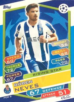2016-17 Topps Match Attax UEFA Champions League - FC Porto Update #POR8 Ruben Neves Front