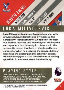 2017-18 Topps Premier Gold #41 Luka Milivojevic Back