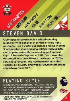 2017-18 Topps Premier Gold #194 Steven Davis Back